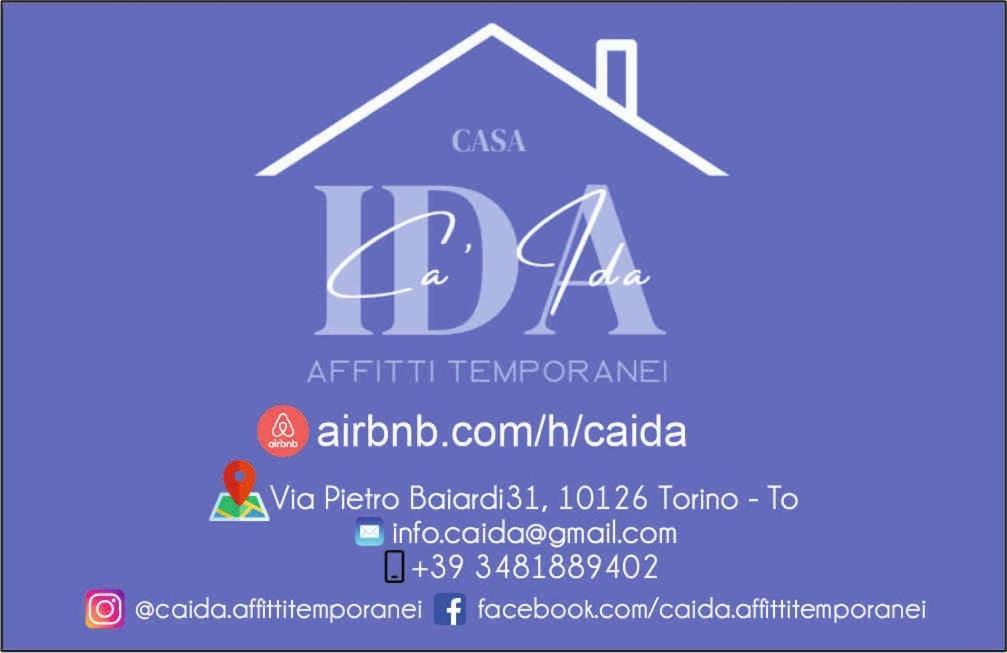 Ca' Ida - Affitti Temporanei Apartment ตูริน ภายนอก รูปภาพ